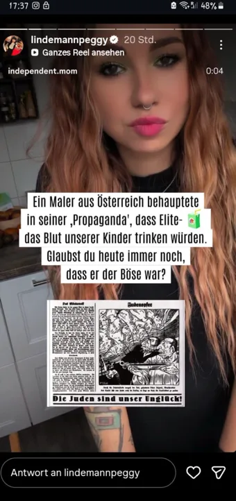 Ein Bild, das Text, Screenshot, Menschliches Gesicht, Frau enthält. KI-generierte Inhalte können fehlerhaft sein.