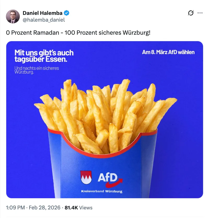 Ein Bild, das Text, Essen, Snack, Fastfood enthält. KI-generierte Inhalte können fehlerhaft sein.